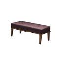 Ver imagem 2 de Puff em Veludo 100cm 42cm x 45cm Livia Rosa