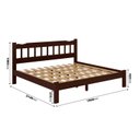 Ver imagem 2 de Cama King New Perola Reforçada Cor Castanho