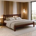 Ver imagem 3 de Cama King New Perola Reforçada Cor Castanho