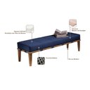 Ver imagem 3 de Puff 160cm Pés Mel Livia Azul