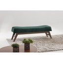 Ver imagem 1 de Puff 100cm Pés Imbuia Horus Moderno Verde