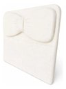 Ver imagem 4 de Cabeceira Estofada Laço Off White Casal Luxo Quarto Bz Home Bege