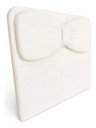 Ver imagem 2 de Cabeceira Estofada Laço Off White Casal Luxo Quarto Bz Home Bege