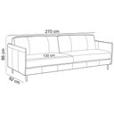 Ver imagem 3 de Sofá 4 Lugares para Sala Living Industrial 270cm Romero L06 Couro Marrom Claro - Lyam Decor