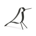 Ver imagem 1 de Escultura Decorativa Pássaro em Metal Preto 15x16 cm - D’Rossi