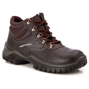 BOTINA BICO PVC WORK CAFÉ - 39