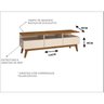 Rack para TV até 50 Polegadas Fiori  - 3