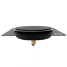 Ralo Click Inteligente P/ Banheiro Quadrado 10 Cm Inox Preto:Preto - 4