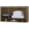 Guarda Roupa Modulado de Solteiro Paris Avelã Grey Sky 5 Peças - Luciane Paris Avelã - Grey Sky - 6