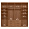 Guarda-roupa Casal 8 Portas 6 Gavetas 238,80cm Master Santos Andirá - 6