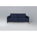Ver imagem 1 de Sofá 230cm Pés Imbuia Henry Azul
