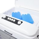 Ver imagem 6 de Climatizador Ar Frio 18l Portátil Evaporativo Industrial Umidificador Branco Amvox Acl 018 (110v)