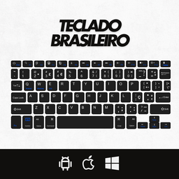 Teclado sem Fio Bluetooth Recarregável com Mouse - Copiar Título - 5