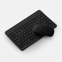 Teclado sem Fio Bluetooth Recarregável com Mouse - Copiar Título - 4