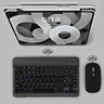 Teclado sem Fio Bluetooth Recarregável com Mouse - Copiar Título - 2