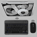 Ver imagem 2 de Teclado sem Fio Bluetooth Recarregável com Mouse - Copiar Título
