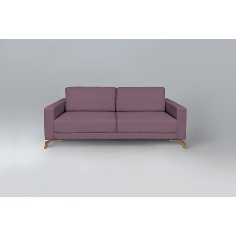 Sofá 190cm Pés Mel Henry Rosa