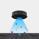 Ver imagem 4 de Mini Robô Aspirador no.8088 Limpeza Automática Recarregável USB Aspirador de Pó - Preto