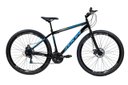 Ver imagem 2 de Bicicleta Axw Aço Carbono Aro 29 Freios a Disco 21 Marchas:preto+azul/único