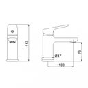 Ver imagem 2 de Monocomando de Lavatório Mesa 2875 C72 Loren Mix Metal Lorenzetti