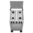 Ver imagem 2 de Fogão Monaco Plus, Inox, 4 Bocas, Mesa Inox, Vidro do Forno Espelhado, Bivolt, Atlas. Monaco Plus In