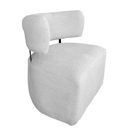 Ver imagem 3 de Kit 02 Poltronas Organicas Bouclê Cinza Claro - D'classe Decor