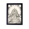 Quadro Alta Magia Hermetismo Rosa Cruz Cabala P8762 - 1