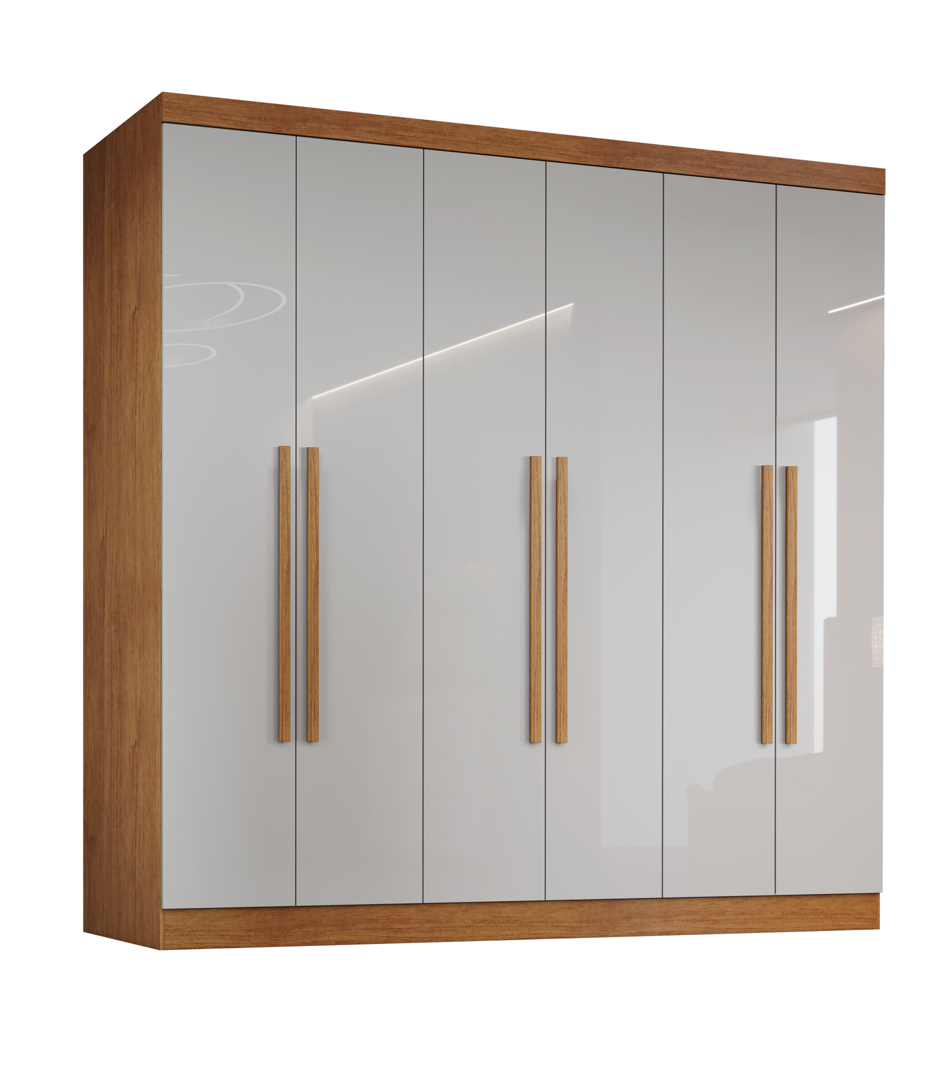 Guarda Roupa Casal 6 Portas 6 Gavetas Genova | MadeiraMadeira
