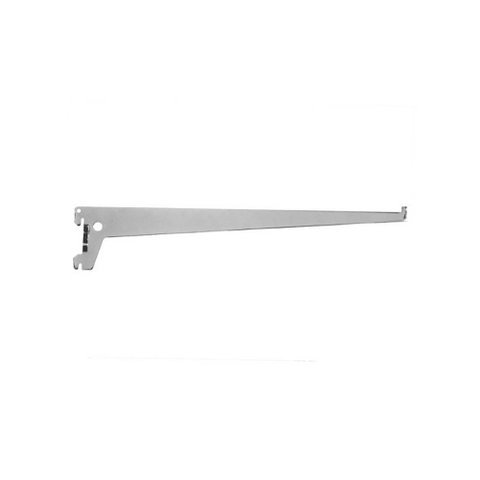 Mão Francesa 40cm Versátil para Cremalheira Simples Acabamento Zincado Unitário Fico Metalúrgica