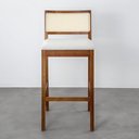 Ver imagem 5 de Conjunto Mesa e 2 Banquetas Bistrô Tiê CabeCasa MadeiraOriginals Marrom/Amêndoa/Off White