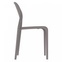 Ver imagem 5 de Cadeira para Sala de Jantar Slick I'm In Home Marrom/Mushroom