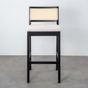 Ver imagem 7 de Conjunto Mesa e 2 Banquetas Bistrô Tiê CabeCasa MadeiraOriginals Preto