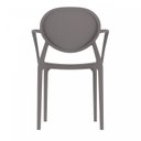 Ver imagem 2 de Cadeira com Braço Slick I'm In Home Marrom/Mushroom