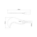 Ver imagem 3 de Foice Curva Tramontina em Aço sem Cabo Tramontina