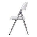 Ver imagem 3 de Cadeira Dobrável Branca Ice - WAW Design