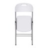 Cadeira Dobrável Branca Ice - WAW Design - 5
