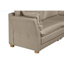Ver imagem 5 de Sofá Natal Living Com 4 Lugares 2.20 Mt Linho Corriente Bege