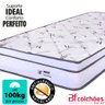 Colchão Solteiro BF Molas Ensacadas Individualmente com Pillow Certificado 88x188x21cm -  - 3
