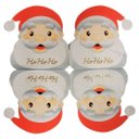 Ver imagem 7 de Guardanapo de Natal Rosto Papai Noel Pacote 20 Folhas Duplas 16cm - Magizi