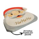 Ver imagem 3 de Guardanapo de Natal Rosto Papai Noel Pacote 20 Folhas Duplas 16cm - Magizi