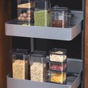 Ver imagem 4 de Pote Hermético Quadrado Trava 2000, 1500, 1000 ml e 700 ml - Preto