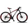 Bicicleta 21V Ksw Xlt Aro 29 Câmbios Shimano Alumínio 19" Preto/Vermelho - 23 - 1