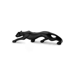 Escultura Estátua Decorativa Pantera Ataque 16cm:preto Fosco - 2