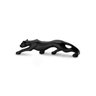 Escultura Estátua Decorativa Pantera Ataque 16cm:preto Fosco - 2