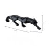 Escultura Estátua Decorativa Pantera Ataque 16cm:preto Fosco - 4