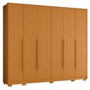 Ver imagem 2 de Guarda-Roupa 06 Portas e 06 Gavetas Mercure Marrom/Cinamomo