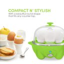 Ver imagem 4 de Elite Gourmet Egc007y Cozedor de Ovos Elétrico 7 Ovos Verde Limão Bpa-free