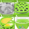 Elite Gourmet Egc007y Cozedor de Ovos Elétrico 7 Ovos Verde Limão Bpa-free - 6