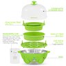 Elite Gourmet Egc007y Cozedor de Ovos Elétrico 7 Ovos Verde Limão Bpa-free - 2