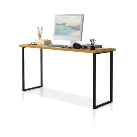 Escrivaninha Office1,20 Klm Móveis Preto-canela